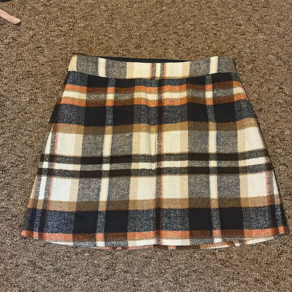 Plaid skirt